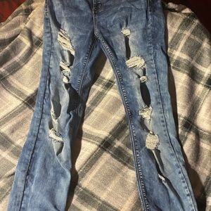 Size 11 mudd low rise skinny jeans
